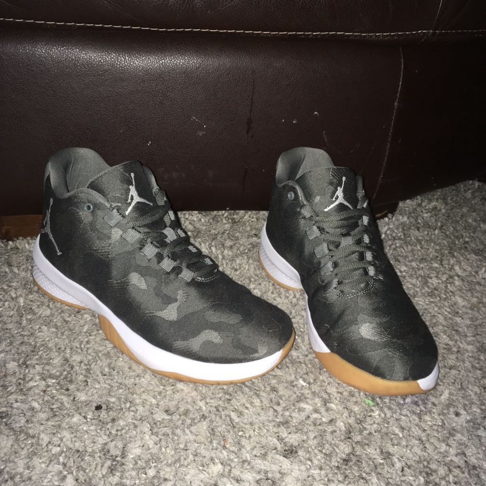 Jordan B.fly River Rock Camo Gray Shoes